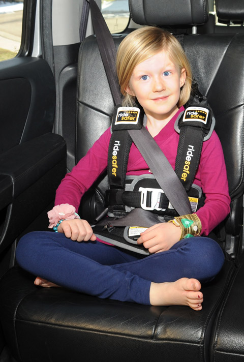 travel vest car seat installation